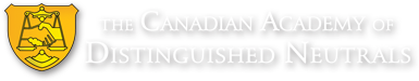 Canadian Academy of Distinguished Neutrals Logo